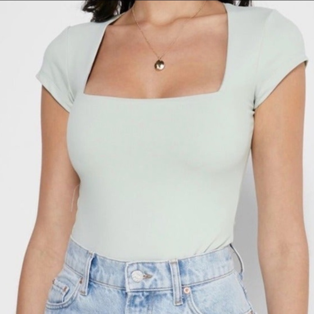 Free People Intimately Square Eyes Bodysuit